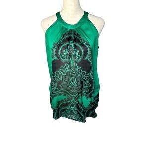 New York and Company Sheer Sleeveless Blouse XS